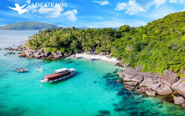 Lịch trình khám phá chi tiết hòn Bảy Cạnh - Hòn Cau Côn Đảo 