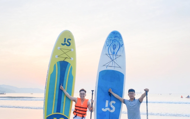Review chèo Sup bãi biển Mân Thái - Đà Nẵng